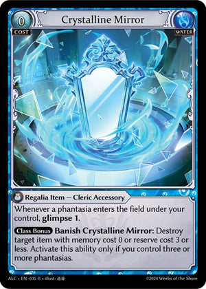 Crystalline Mirror