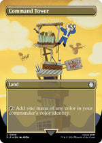 Command Tower (Borderless) (Surge Foil)