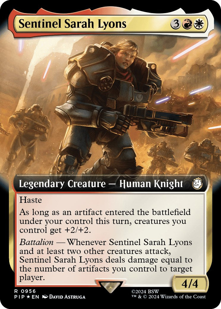 Sentinel Sarah Lyons (Extended Art) (Surge Foil)