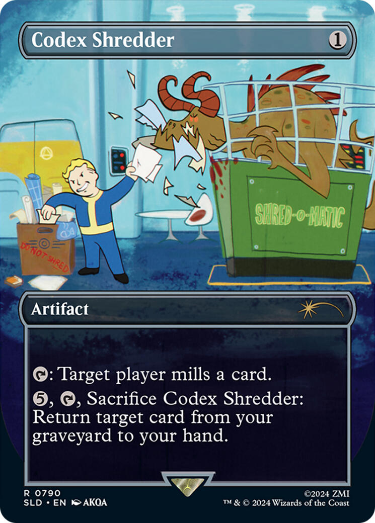 Codex Shredder (Rainbow Foil)