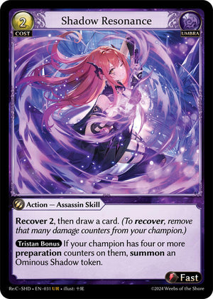 Shadow Resonance