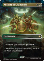 Anthem of Champions (Borderless) (Mana Foil)