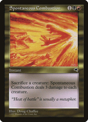 Spontaneous Combustion