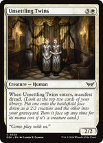 Unsettling Twins