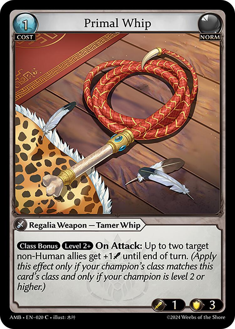 Primal Whip