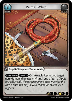 Primal Whip