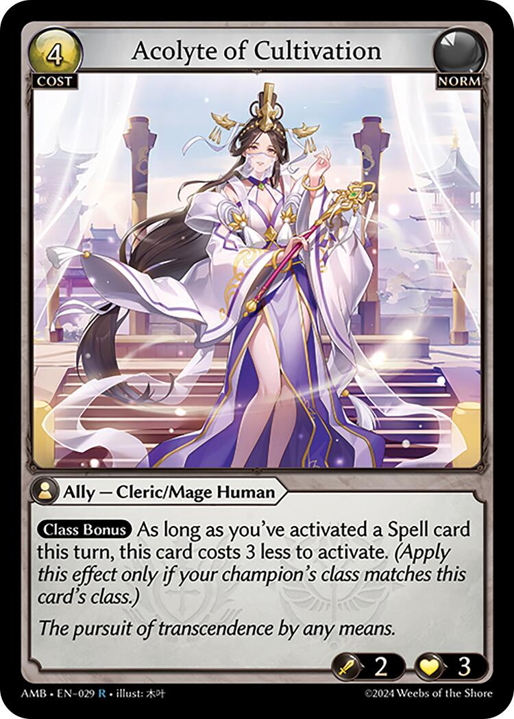 Acolyte of Cultivation