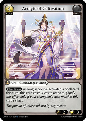 Acolyte of Cultivation