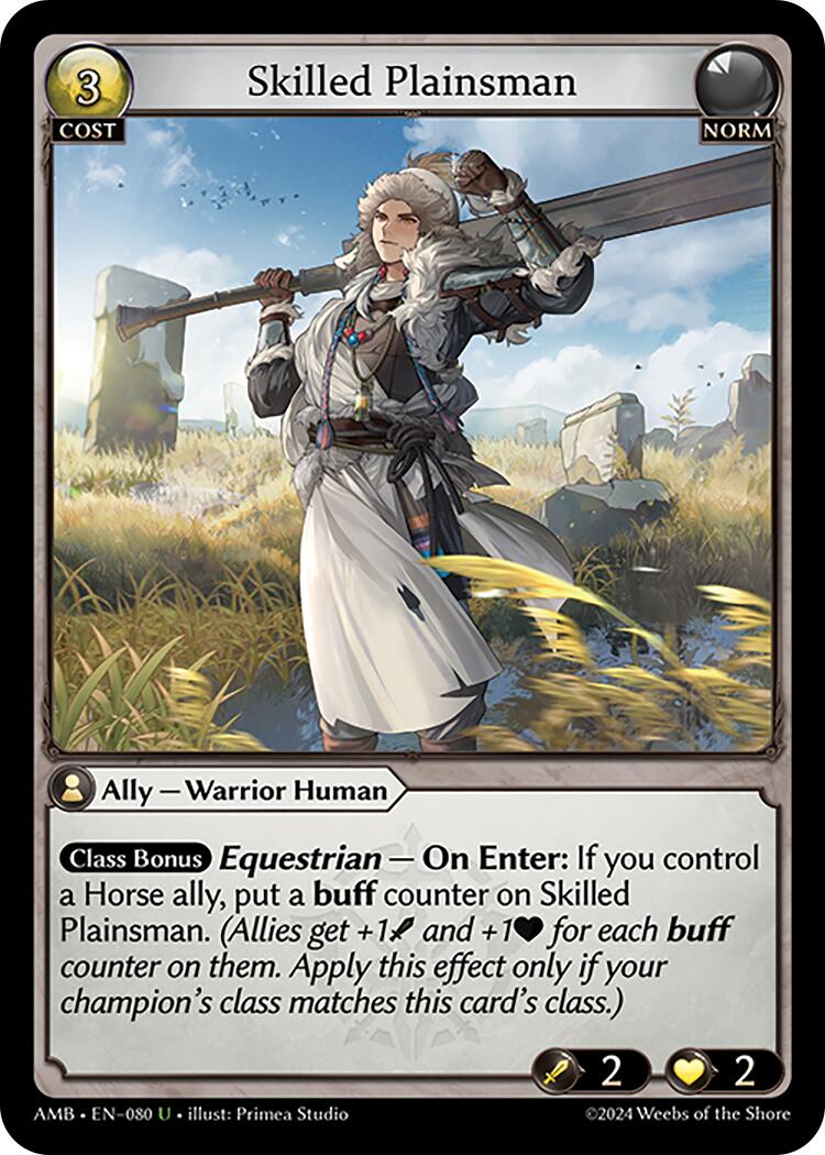 Skilled Plainsman