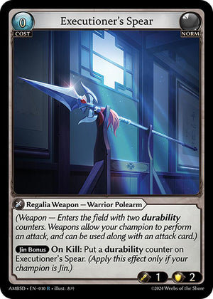 Executioner's Spear
