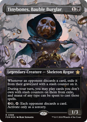 Tinybones, Bauble Burglar (Borderless) (Mana Foil)