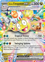 Alolan Exeggutor ex - 133/191