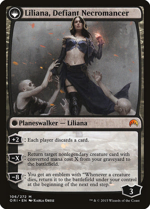 Liliana, Heretical Healer (Back)