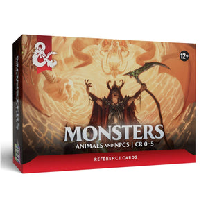 D&D - Reference Cards (2026) - Monsters: Animals & NPCs