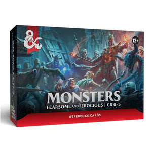 D&D - Reference Cards (2026) - Monsters: Fearsome & Ferocious