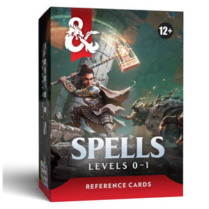 D&D - Reference Cards (2026) - Spells: Levels 0-1