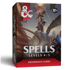 D&D - Reference Cards (2026) - Spells: Levels 4-5