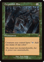 Cryptolith Rite (Retro Frame)
