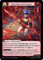 Bloodshroud Temper