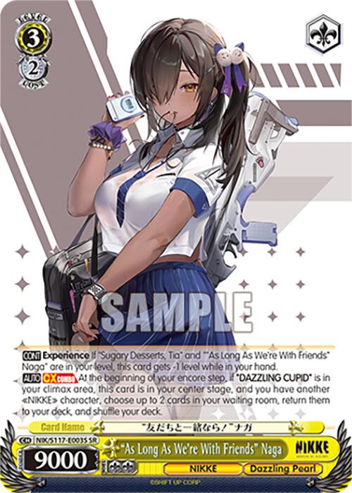 "As Long As We're With Friends" Naga (NIK/S117-E003S SR) [GODDESS OF VICTORY: NIKKE]