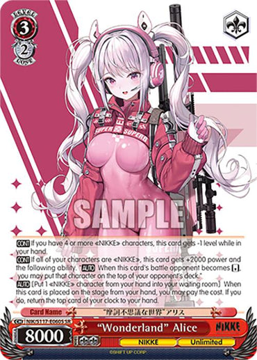 "Wonderland" Alice (NIK/S117-E060S SR) [GODDESS OF VICTORY: NIKKE]