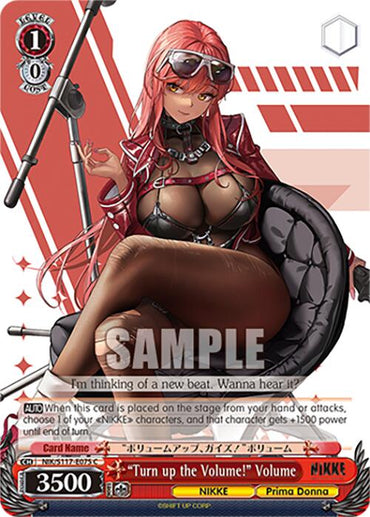 "Turn up the Volume!" Volume (NIK/S117-E075 C) [GODDESS OF VICTORY: NIKKE]