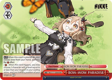 BOW-WOW PARADISE (NIK/S117-E084R RRR) [GODDESS OF VICTORY: NIKKE]