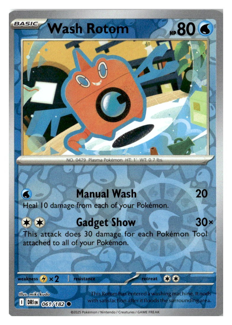 Wash Rotom