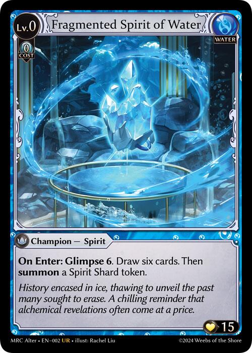 Fragmented Spirit of Water