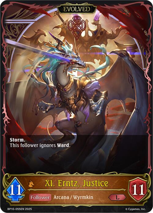 XI. Erntz, Justice (Evolved)