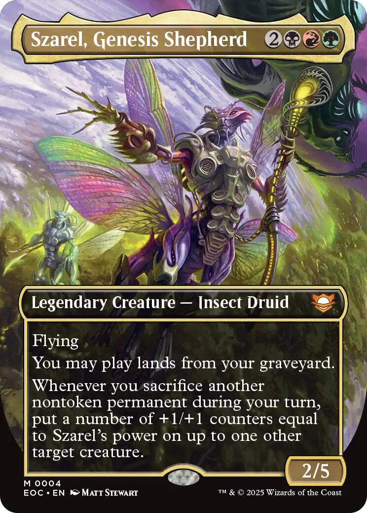 Szarel, Genesis Shepherd (Borderless)