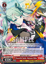 Powerful Smile, Hatsune Miku (PR) (Foil)