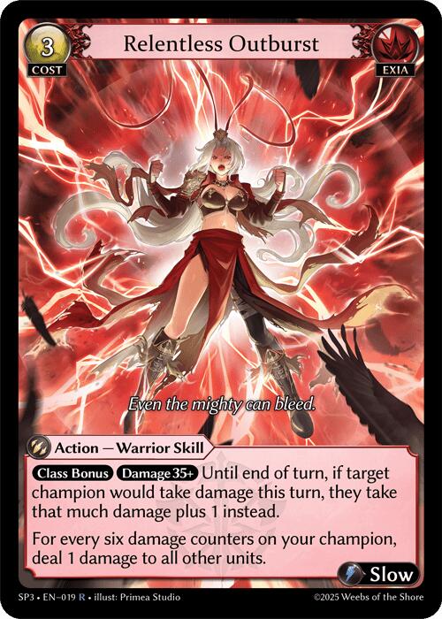 Relentless Outburst