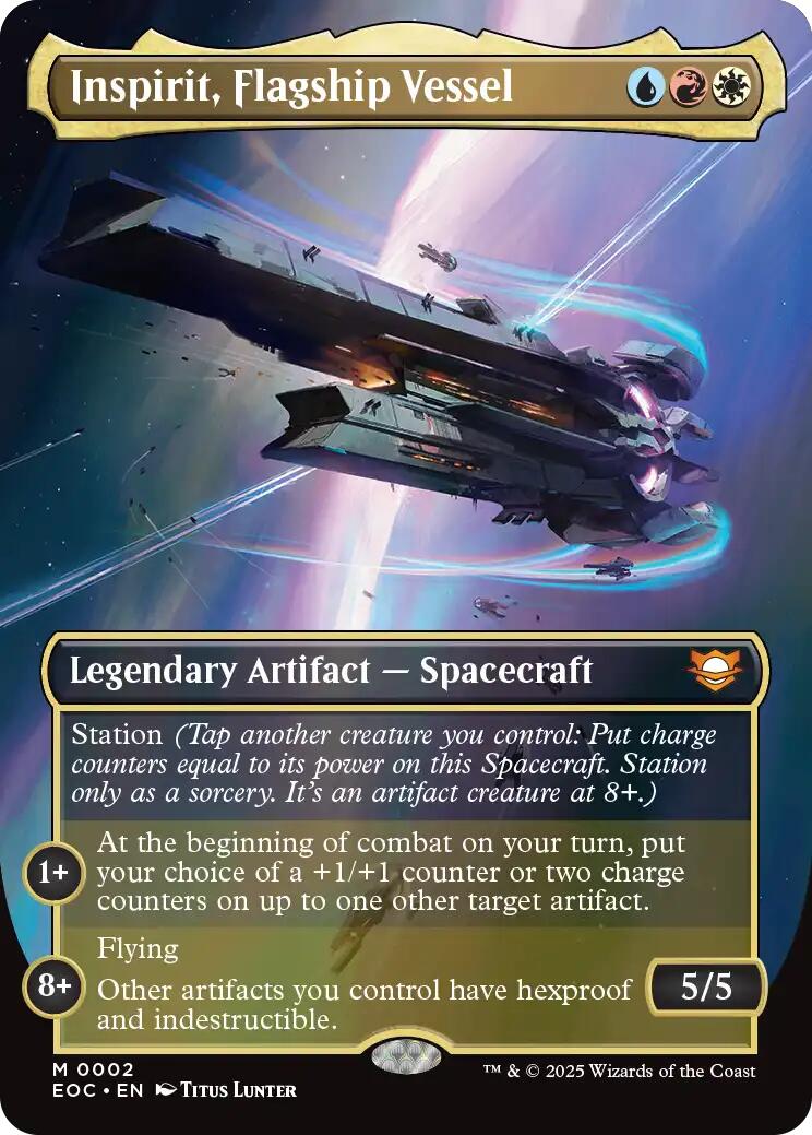Inspirit, Flagship Vessel (Borderless)