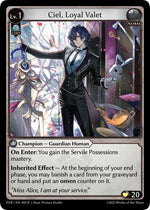 Ciel, Loyal Valet