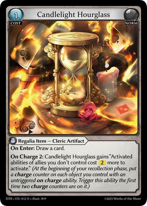 Candlelight Hourglass