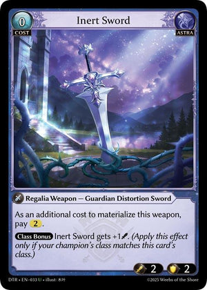 Inert Sword