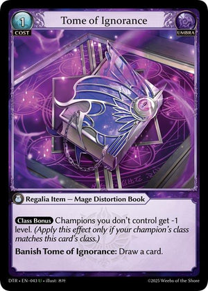 Tome of Ignorance