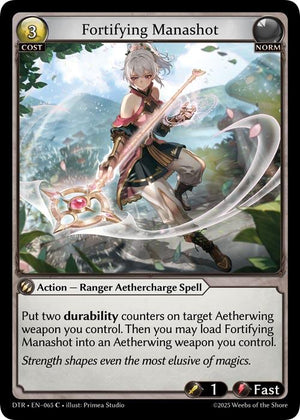 Fortifying Manashot