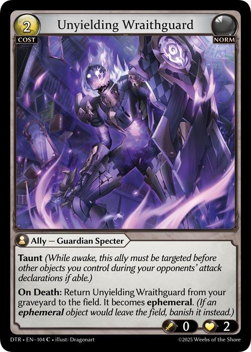 Unyielding Wraithguard