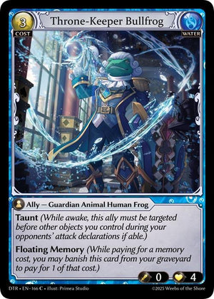 Throne-Keeper Bullfrog