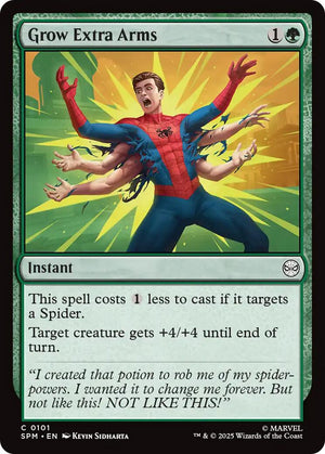 Grow Extra Arms