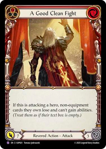 A Good Clean Fight [SUP021] (Super Slam)  Rainbow Foil