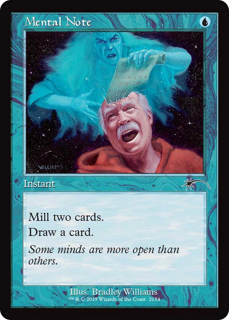 Mental Note (Retro Frame)