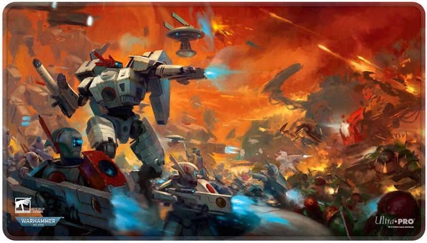 Warhammer 40,000 T'au Empire Stitched Edge Playmat