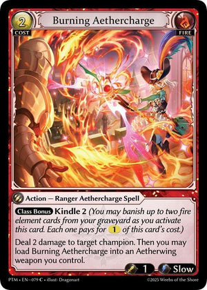 Burning Aethercharge