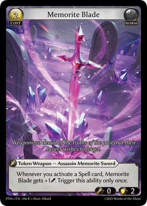 Memorite Blade