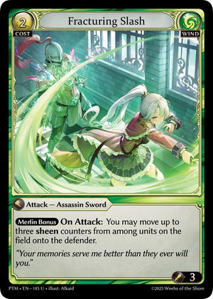 Fracturing Slash (Curio Foil)