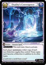 Duality's Convergence