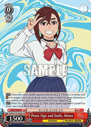 Peace Sign and Smile, Momo (SR)